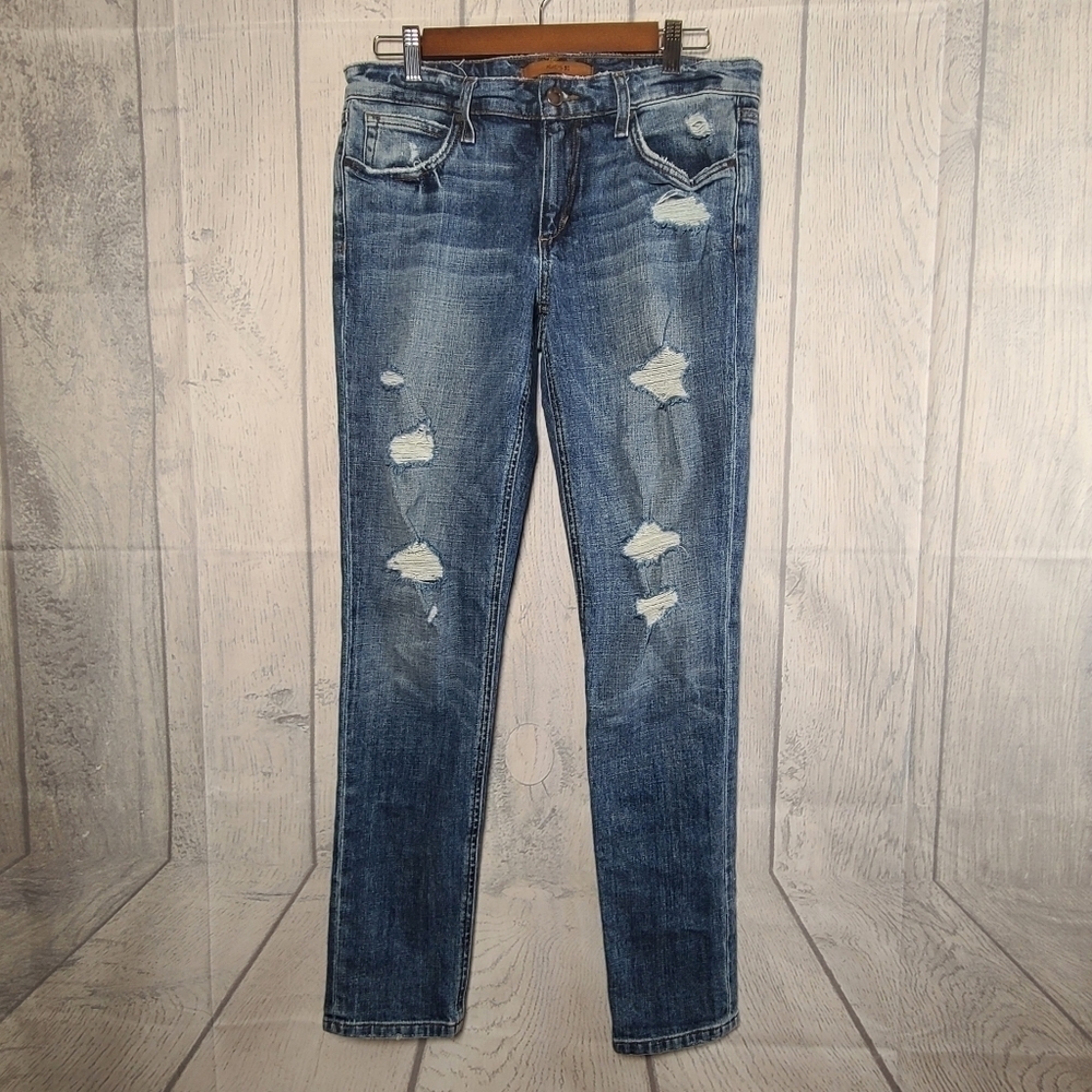 Joe's Jeans The Billie Boyfriend Slim Distressed Skinny Jeans Size 28